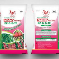 NPK Nano mùa khô 22.6.6+TE